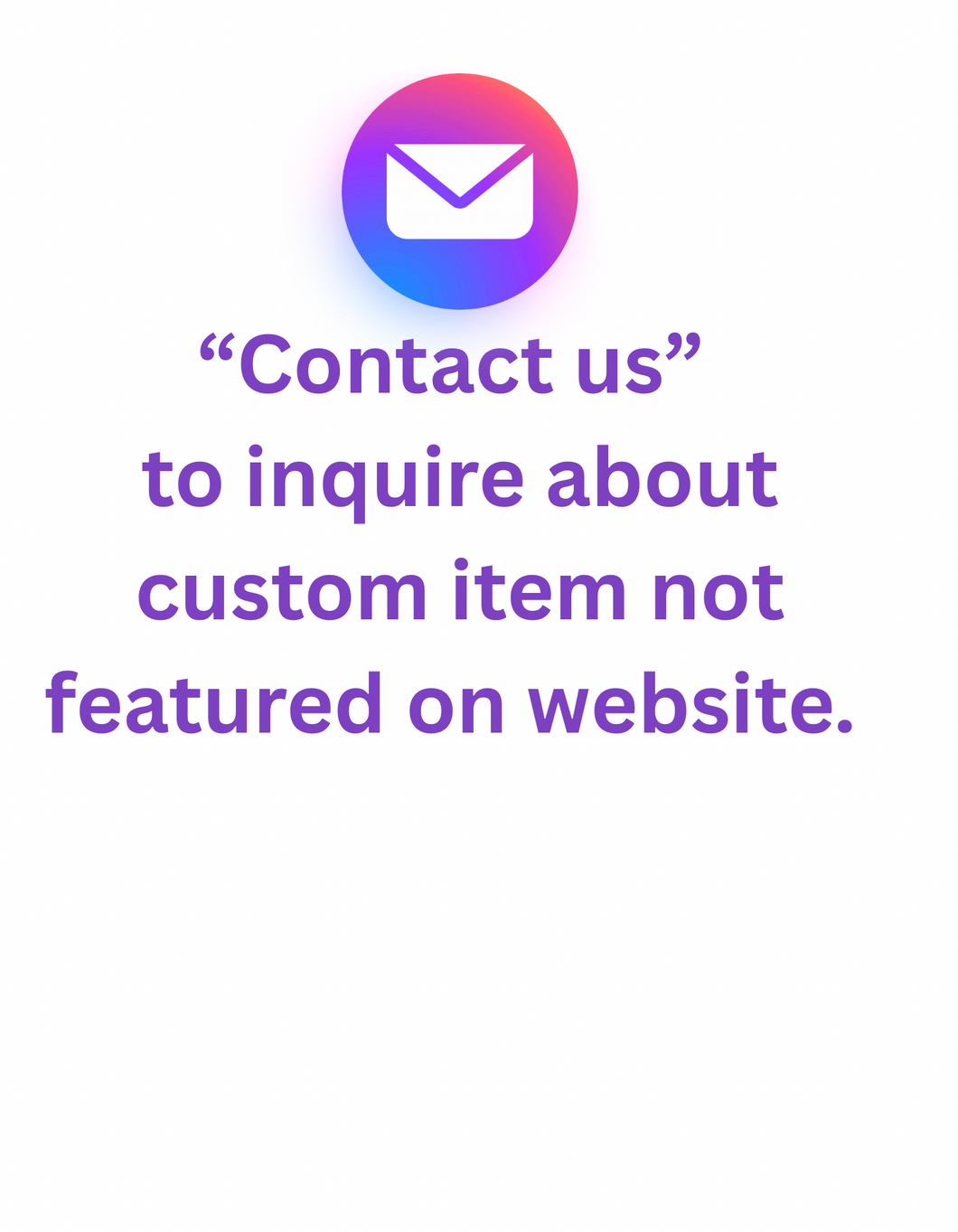 Special Requests